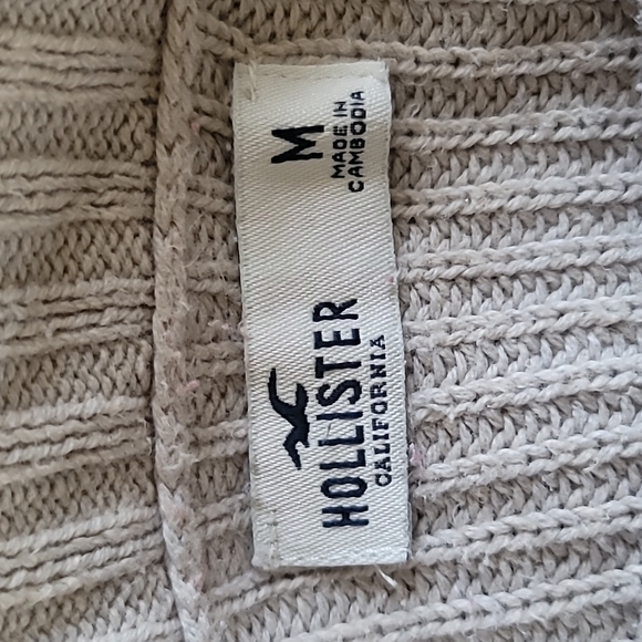 HOLLISTER OVERSIZE  LONG SLEEVE SWEATER SIZE M - Picture 7 of 11